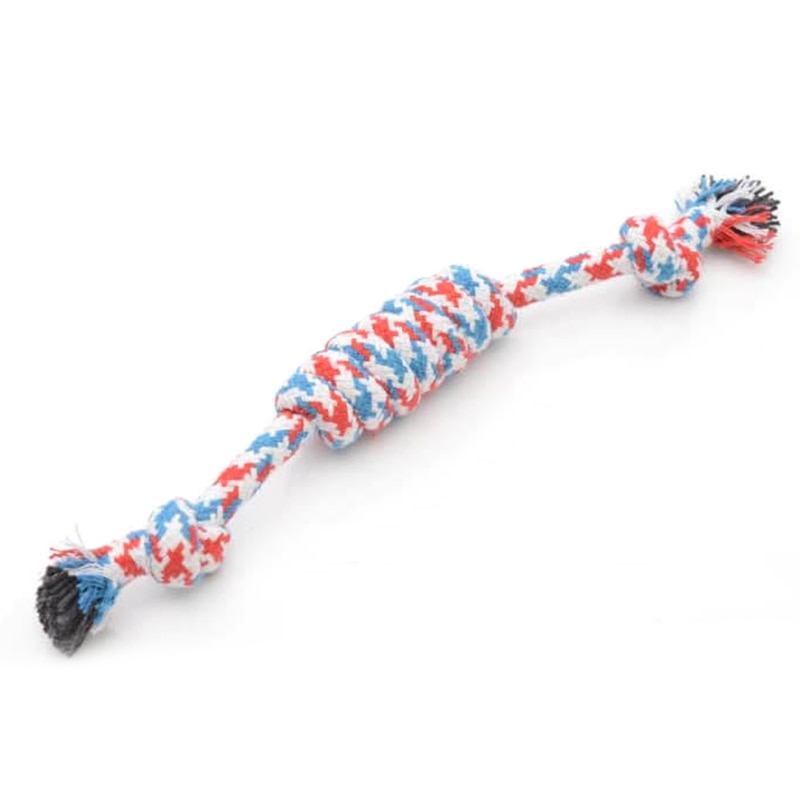 24cm Dog Toy Knot Cotton Rope Pet Puppy Chew Toys